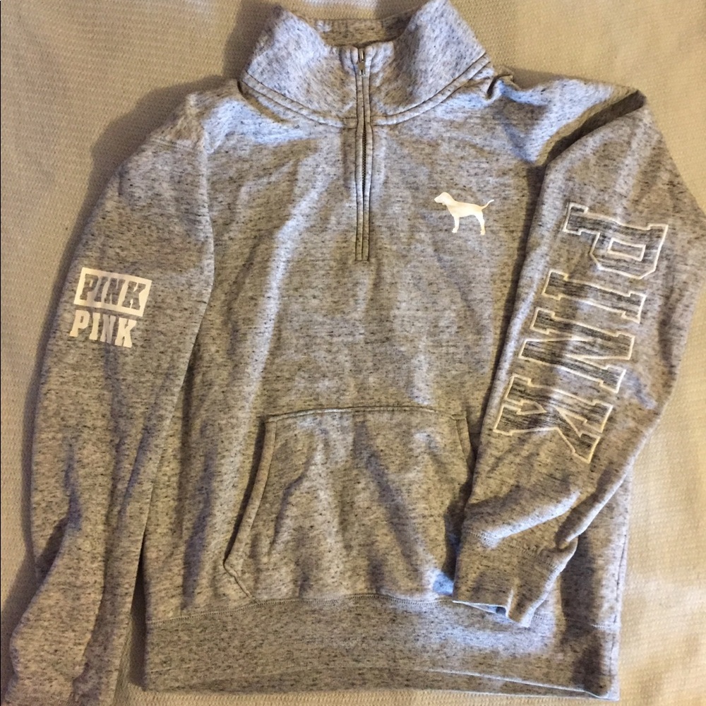 VS PINK quarter zip
